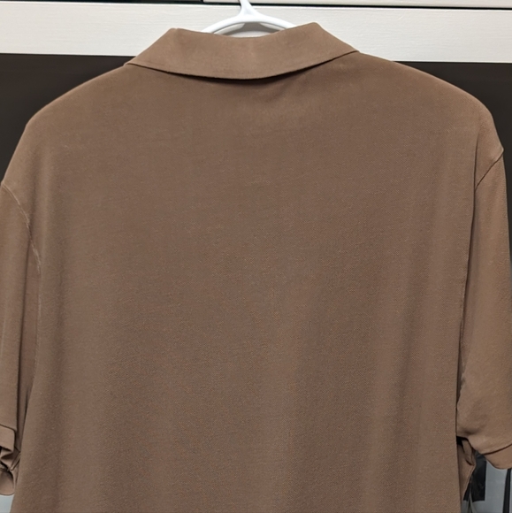 🏌️Burberry Brit XXXL men's golf t 100% cotton...brown - Picture 2 of 9